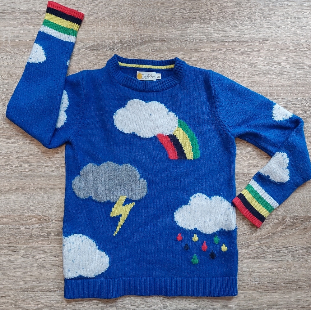 Mini Boden guc cloud ☁️ sweater 9-10 years - Picture 11 of 16